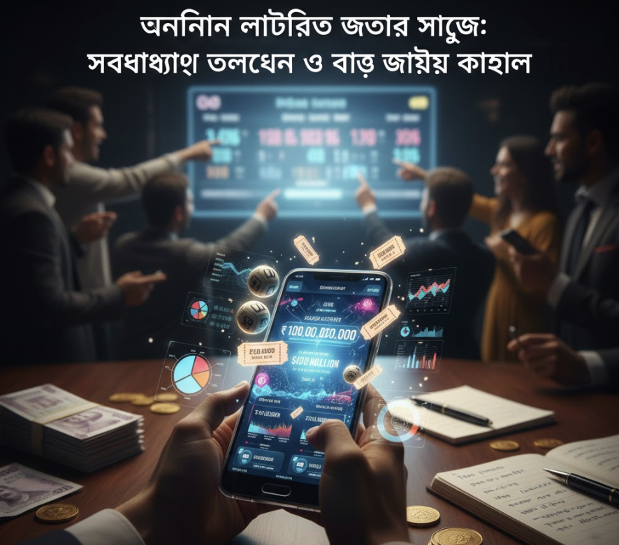 অনলাইন লটারিতে জেতার সুযোগ: সম্ভাবনা উন্মোচন ও বড় জয়ের কৌশল